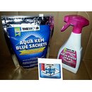 Orig.Aqua Kem Blue Sachets + Rinse Spray + Aqua Soft...