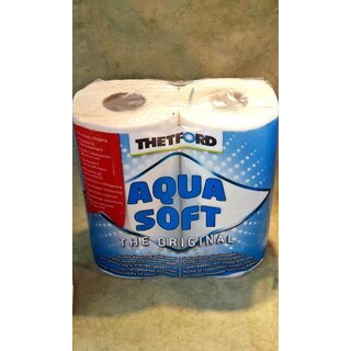 Thetford orig. Aqua Kem Blue + 2 Liter Activ Rinse + Aqua Soft Papier 3er Set Camping WC