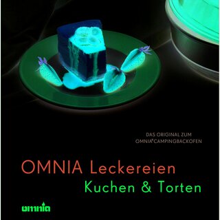Omnia Backofen Komplettset mit Duo Silikonform in den Farben rot & beige,  Aufbackgitter, Aufbewahrungs-Stoffbeutel