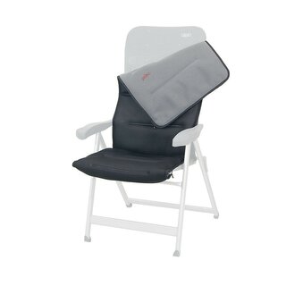 Crespo Polsterauflage 3D Air-Deluxe waschbar Stuhlauflage 2 Farben Stuhlschoner