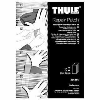 Reparatur Set Thule Repair Patch Markisentuch-Reperatur Reperatur-Klebestreifen