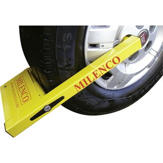 Milenco Kompakt-Parkkralle Fahrzeugsicherung Diebstahlsicherung Wohnmobil PKW