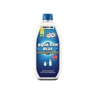 Thetford Aqua Kem Blue 0,78 L Konzentrat f.Fäkalientank + Aqua Rinse Spray 500ml